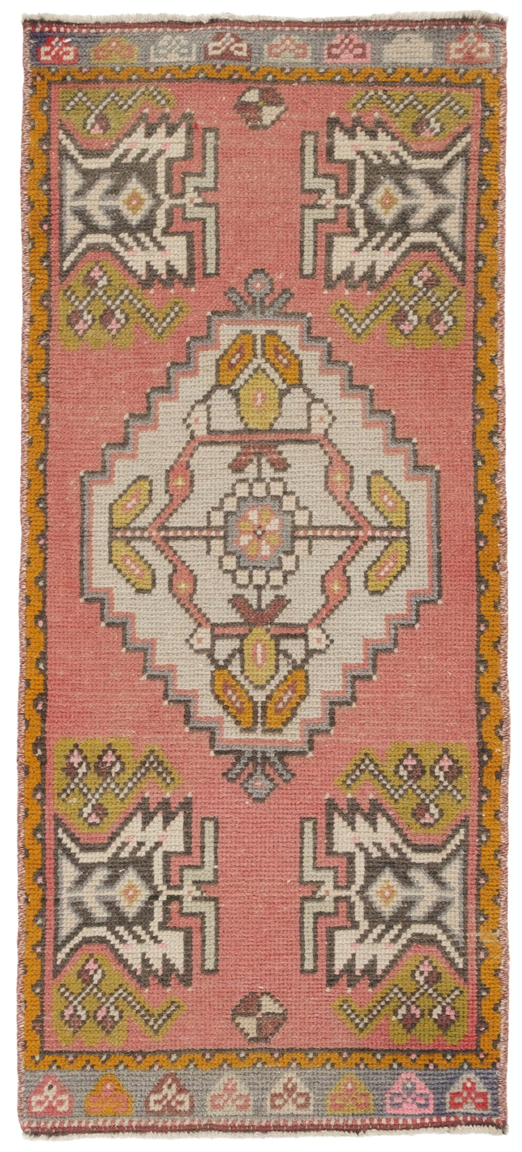 Vintage Turkish Runner Rug Gralf