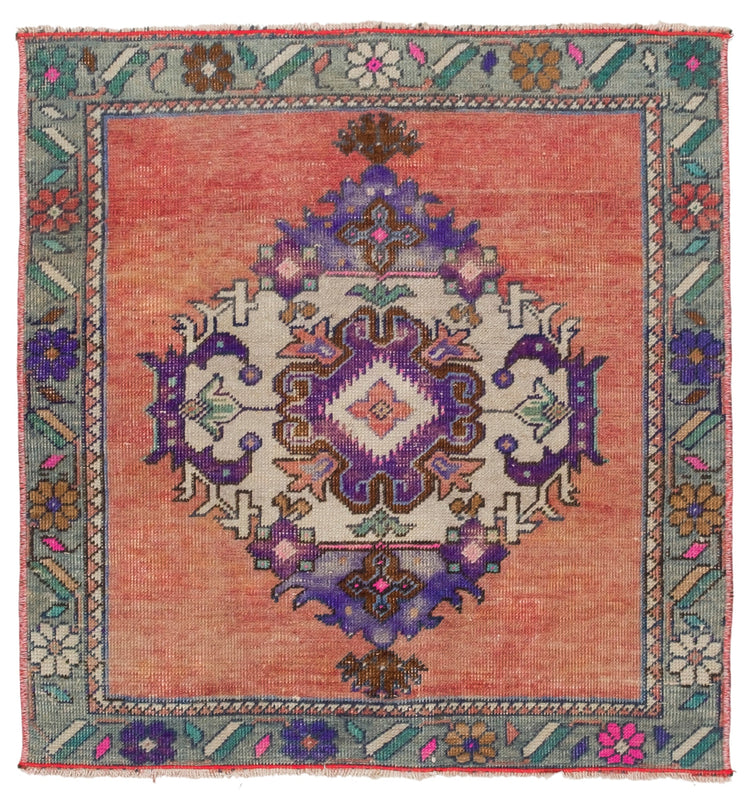 Vintage Turkish Rug Fena
