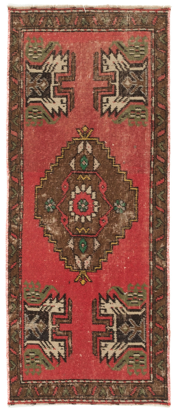 Vintage Turkish Runner Rug Hiema