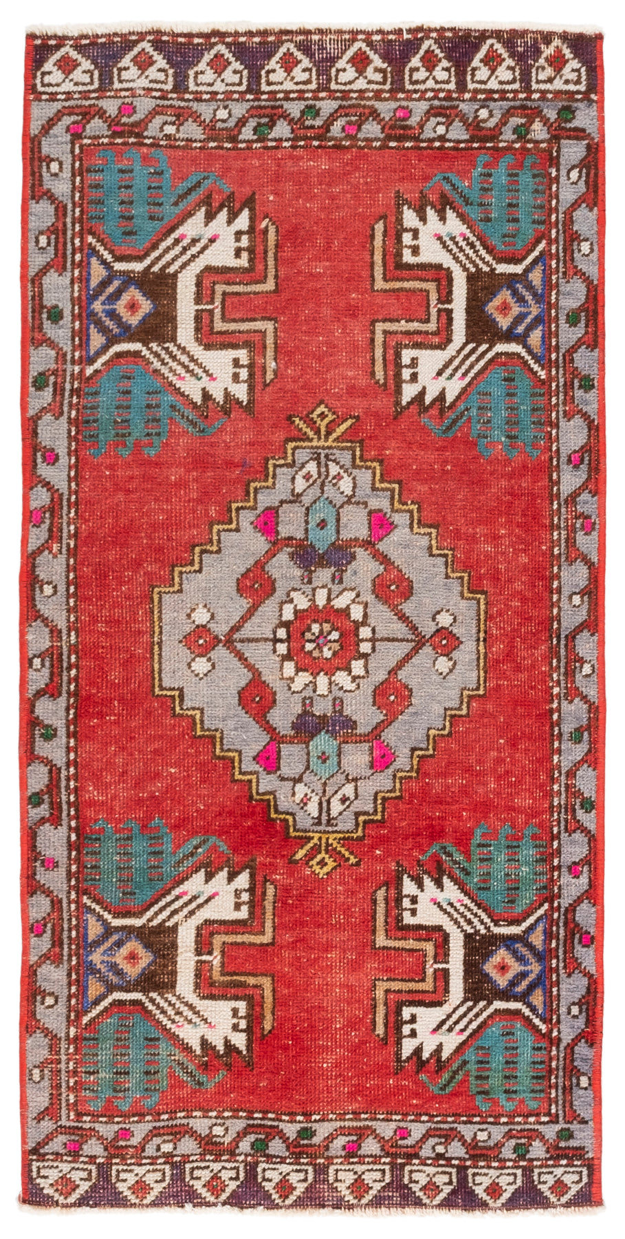 Vintage Turkish Rug Hylanis