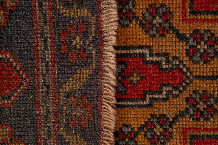 Vintage Turkish Runner Rug Cirlen
