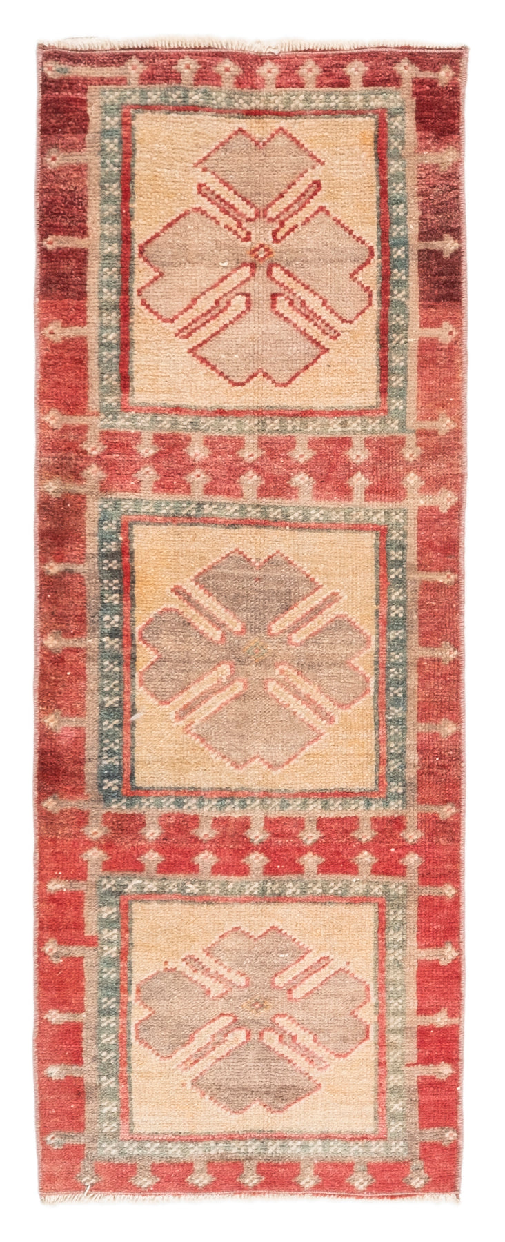 Vintage Turkish Runner Rug Xarven