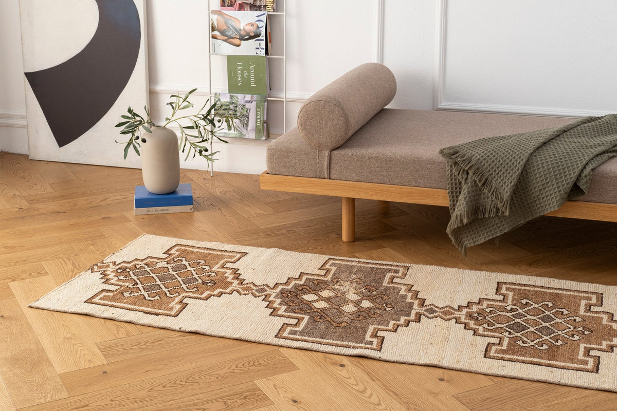 Vintage Turkish Runner Rug Liorael