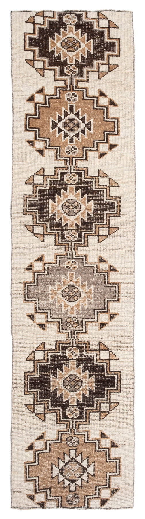 Vintage Turkish Runner Rug Tolris