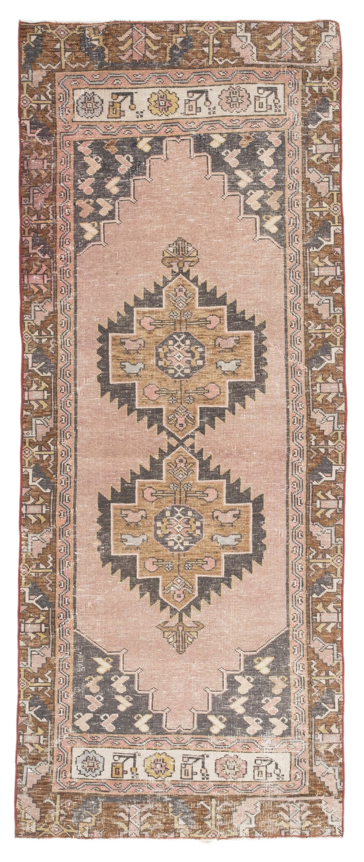 Vintage Turkish Runner Rug Virlen