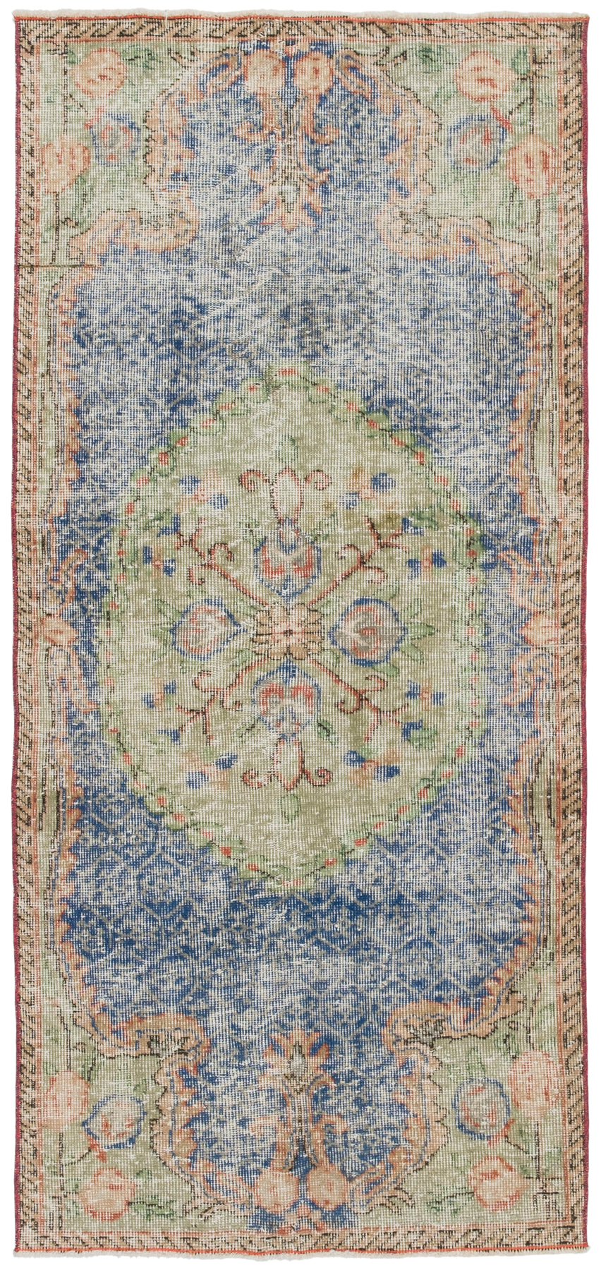 Vintage Distressed Rug Derimakheia
