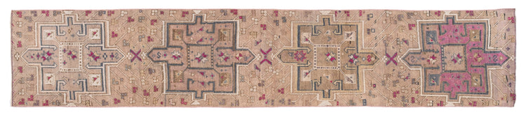 Vintage Turkish Runner Rug Rilven