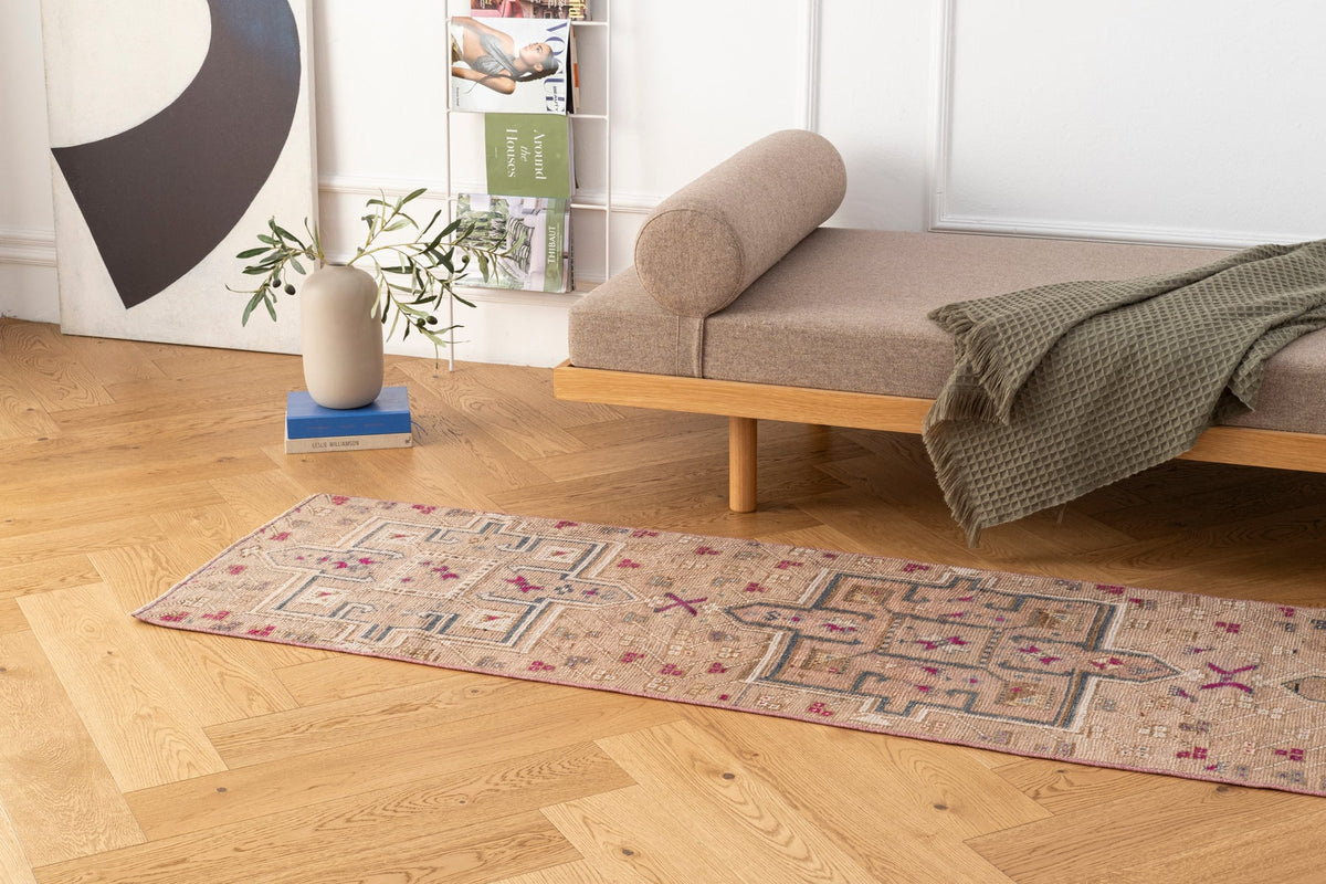 Vintage Turkish Runner Rug Rilven