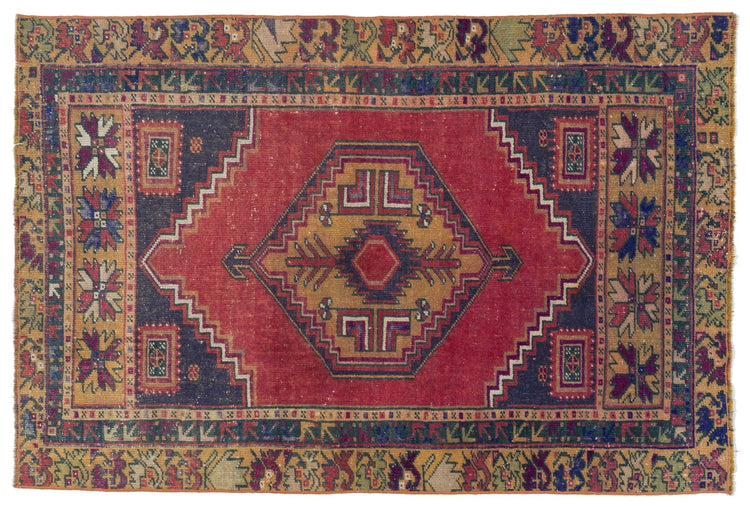 Vintage Turkish Rug Daerona