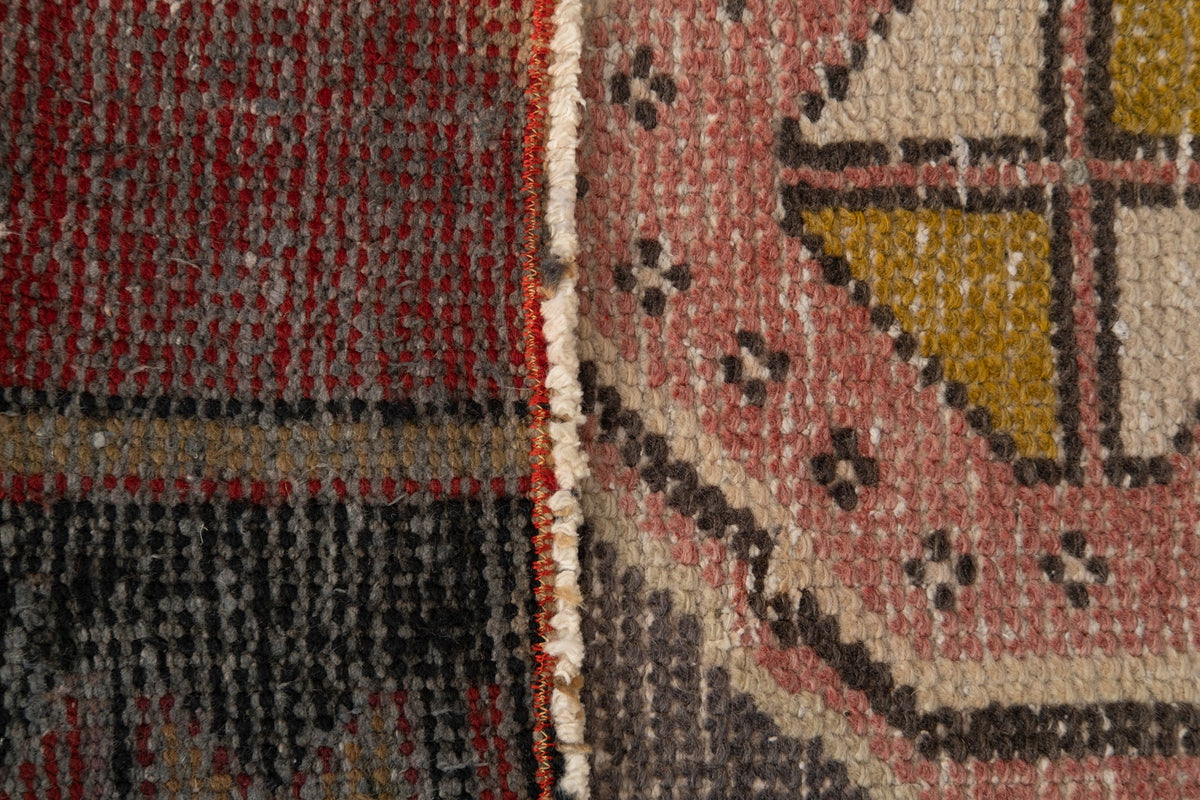 Vintage Turkish Runner Rug Ramush