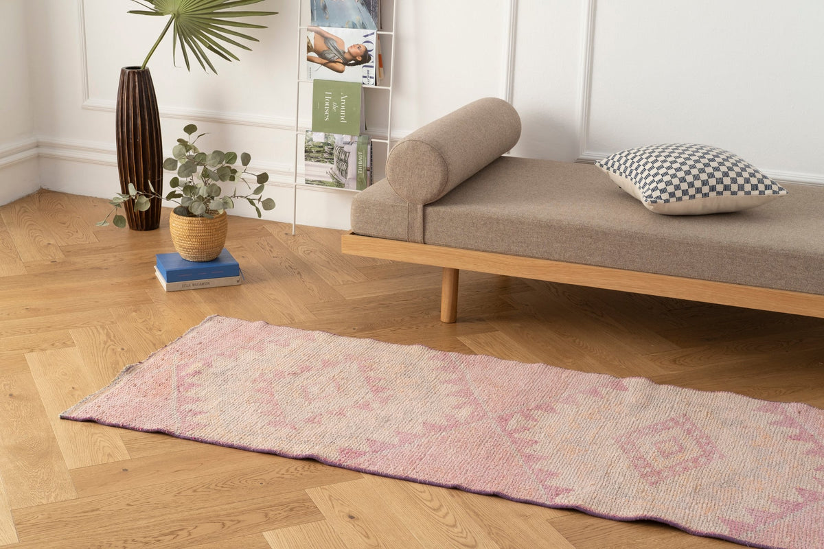 Vintage Turkish Runner Rug Meelika