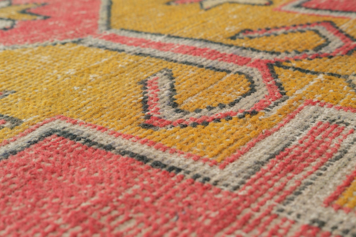 Vintage Turkish Runner Rug Miina