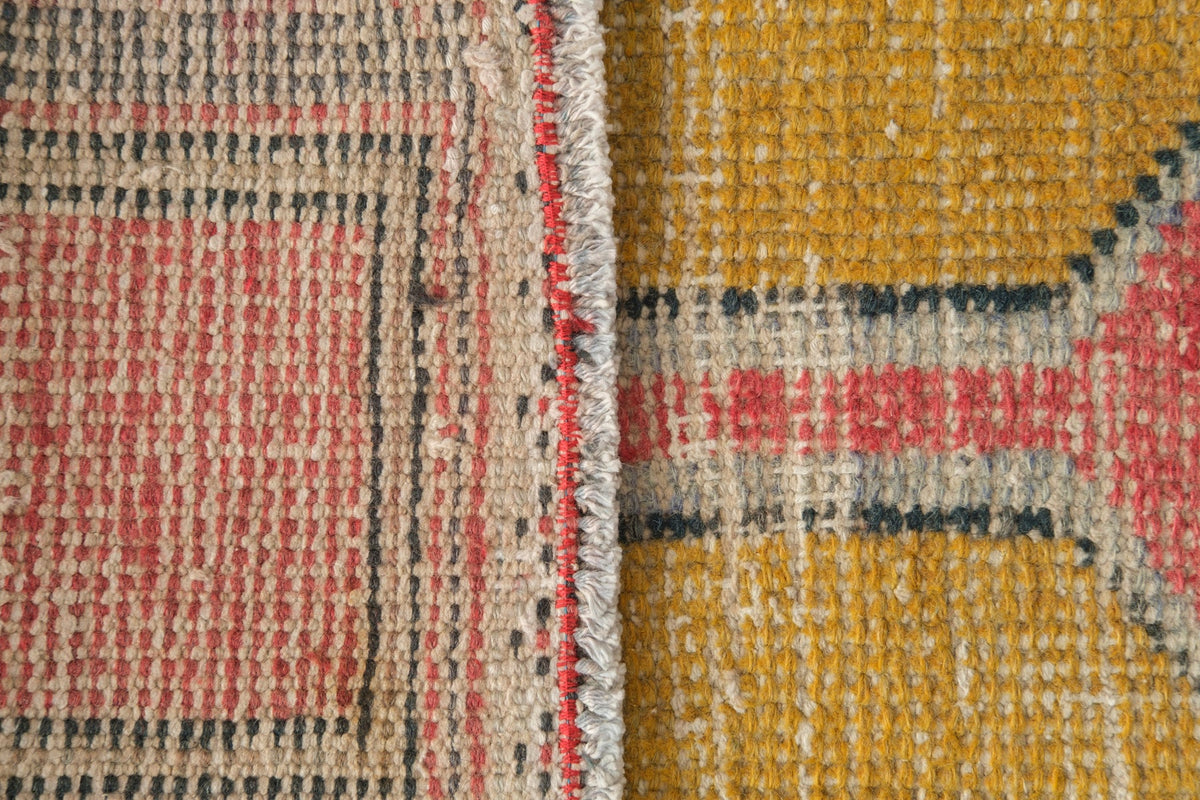 Vintage Turkish Runner Rug Miina