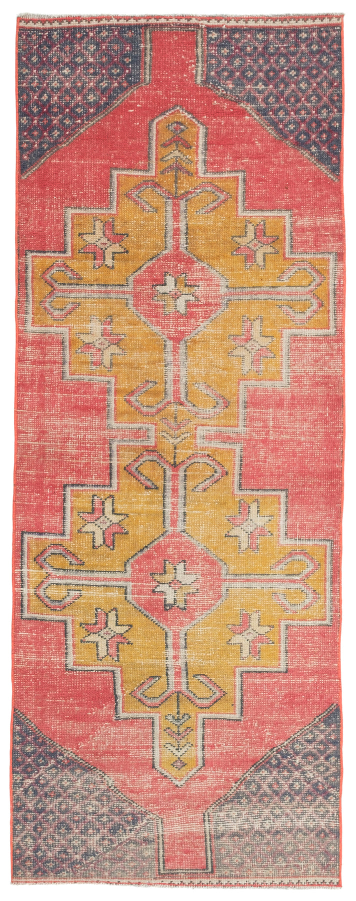 Vintage Turkish Runner Rug Miina