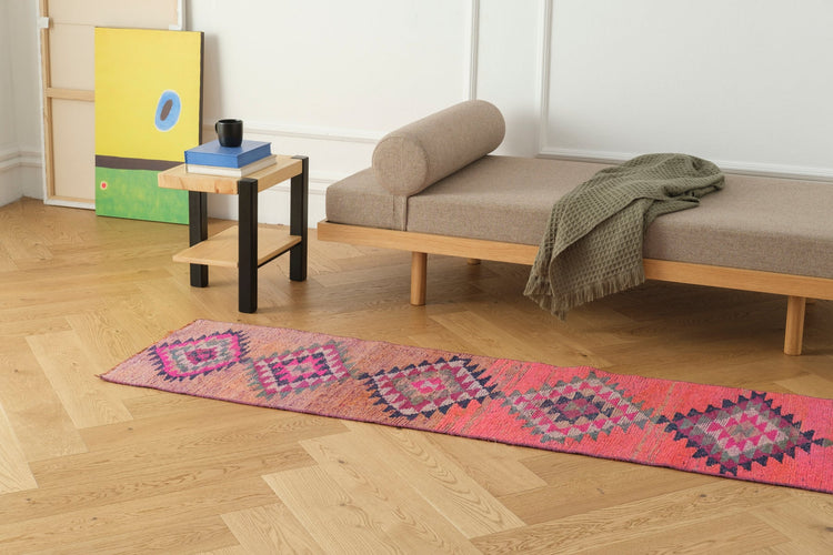 Vintage Turkish Runner Rug Annett