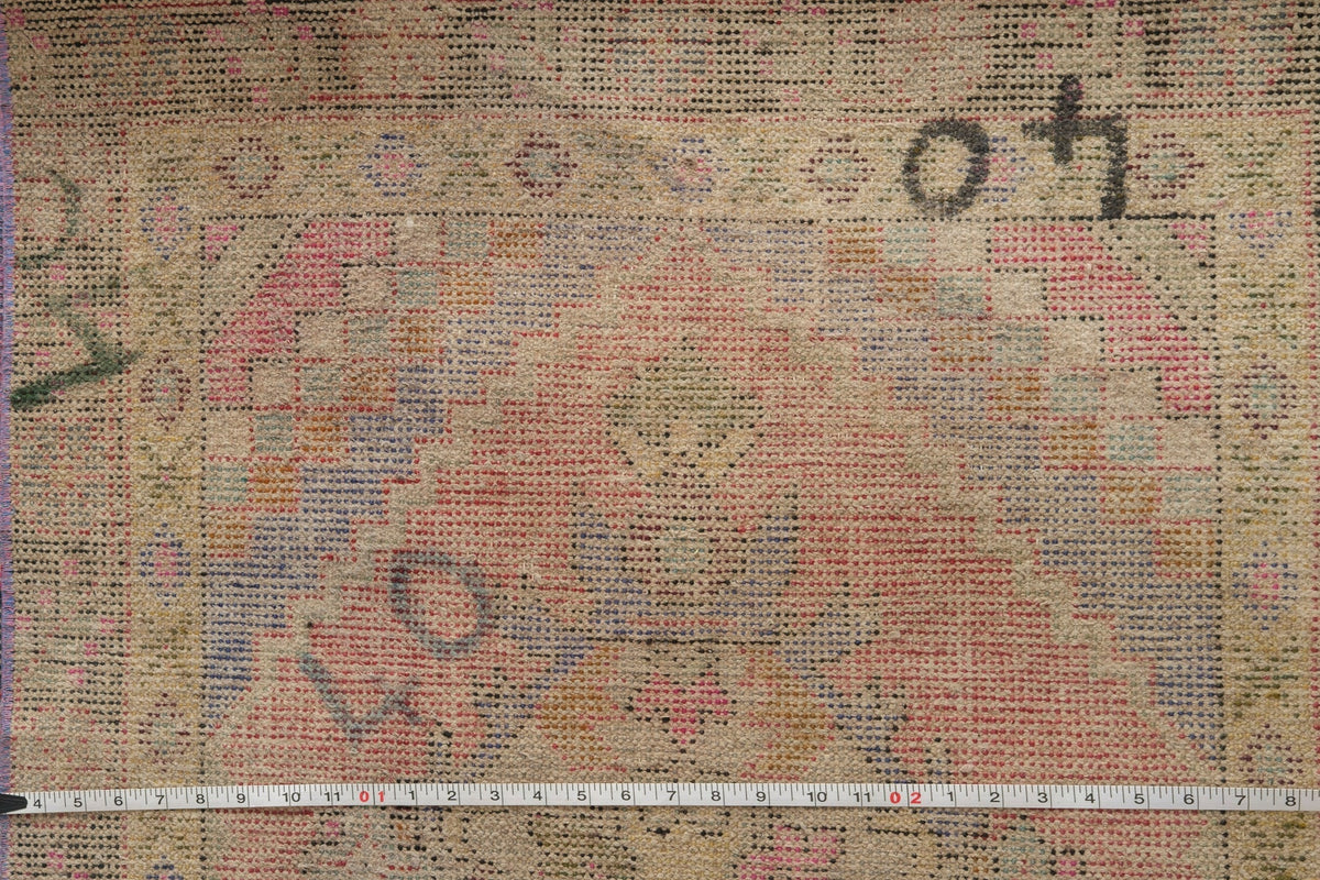 Vintage Turkish Runner Rug Oddgeir