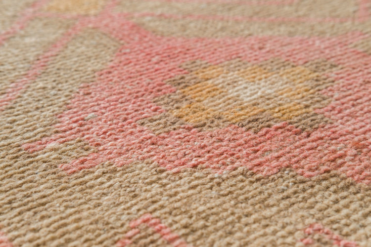 Vintage Turkish Runner Rug Leukippe