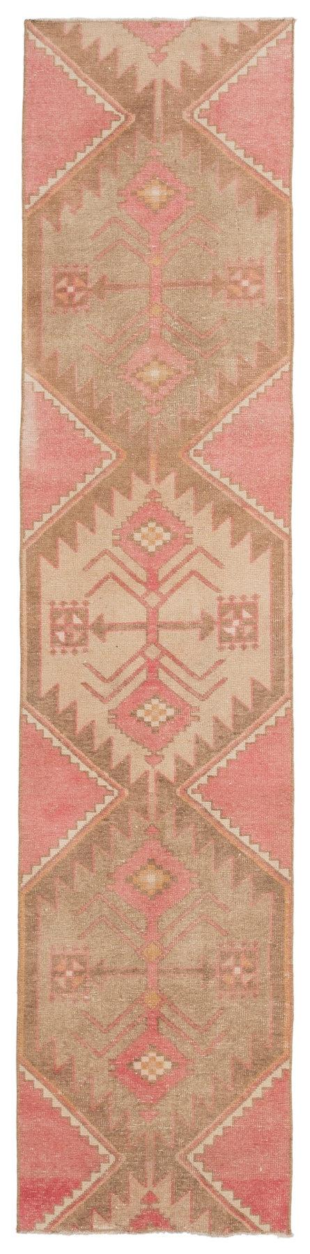 Vintage Turkish Runner Rug Leukippe