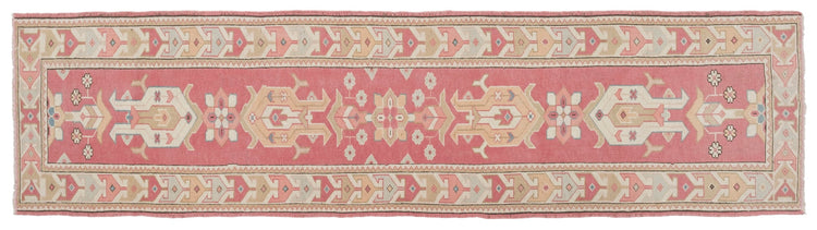Vintage Turkish Runner Rug Kratippos