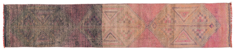 Vintage Turkish Runner Rug Vlotam