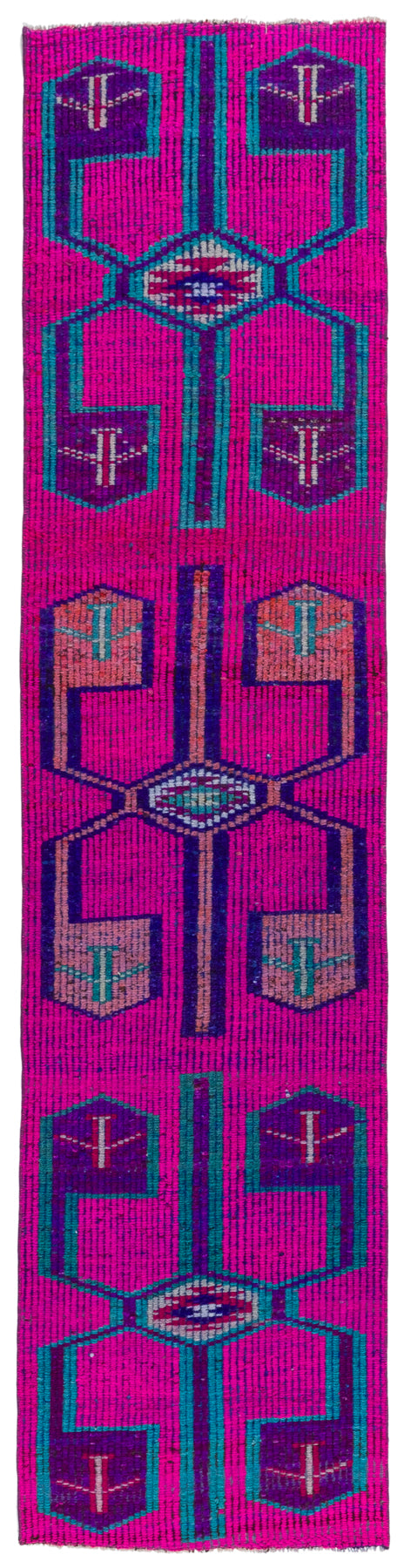 Vintage Turkish Runner Rug Fiziu