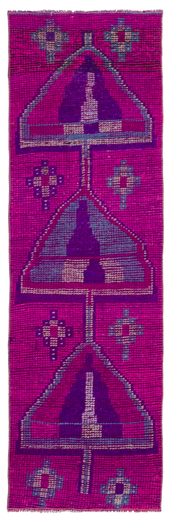 Vintage Turkish Runner Rug Sterope