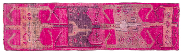 Vintage Turkish Runner Rug Ihaet