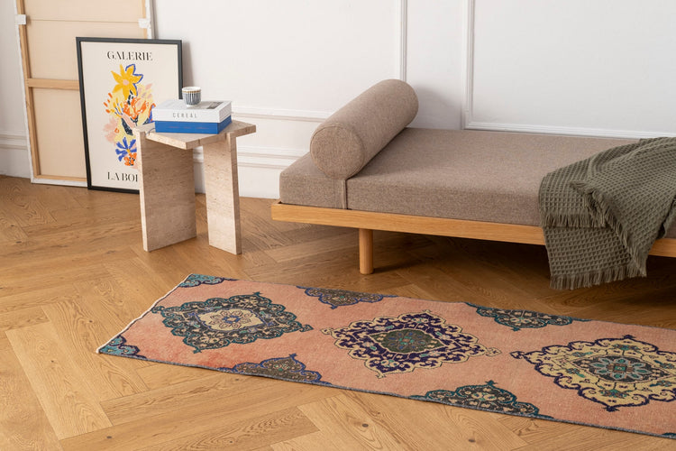 Vintage Turkish Runner Rug Gralor