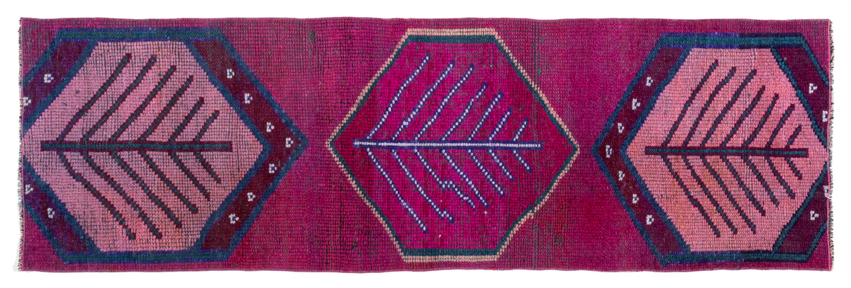 Vintage Turkish Runner Rug Thyran