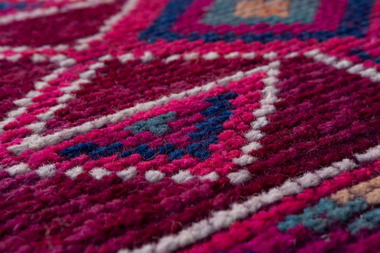Vintage Turkish Runner Rug Zarfija