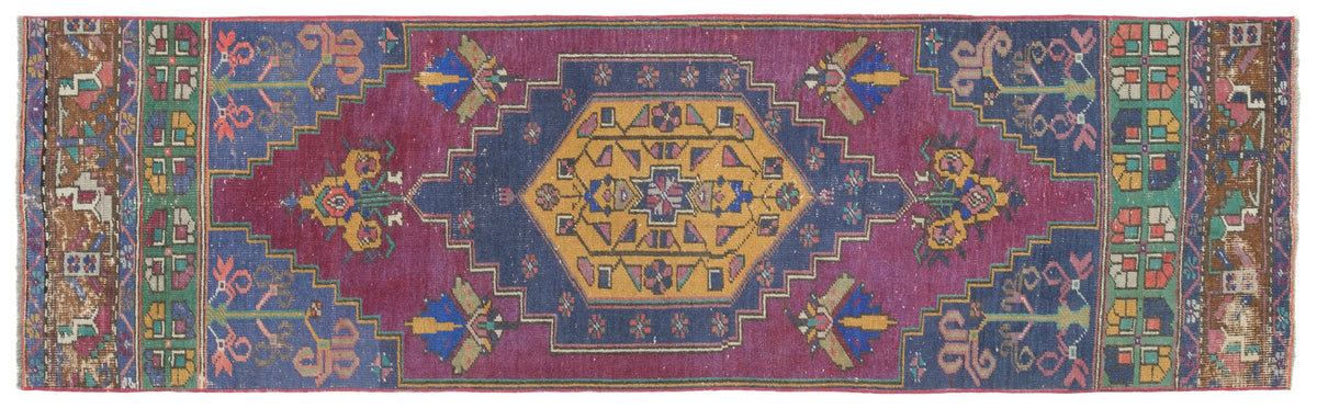 Vintage Turkish Runner Rug Edgars