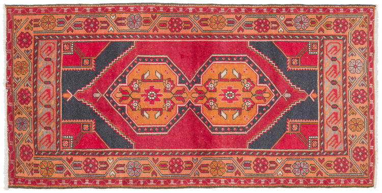Vintage Turkish Rug Resima
