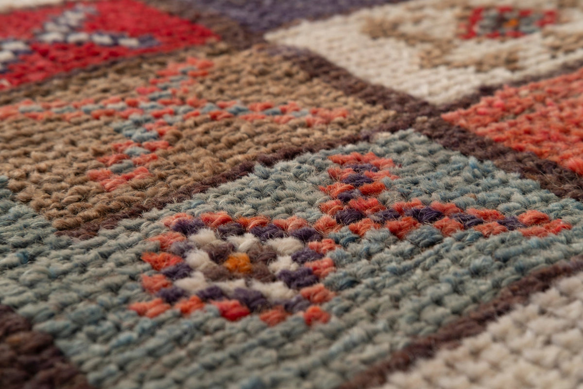 Vintage Turkish Runner Rug Shirine