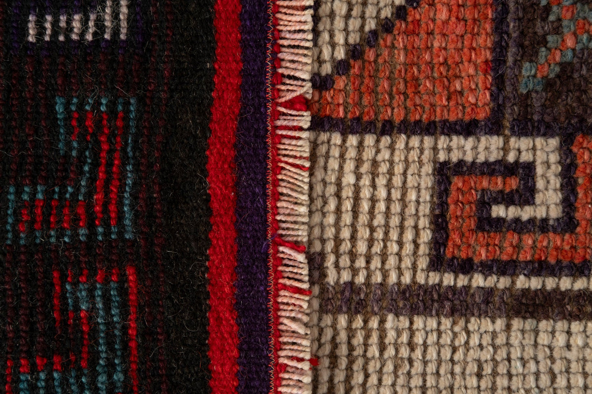 Vintage Turkish Runner Rug Shirine