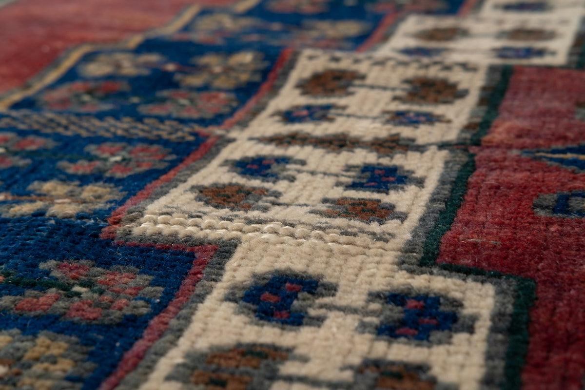 Vintage Turkish Runner Rug Ilijana