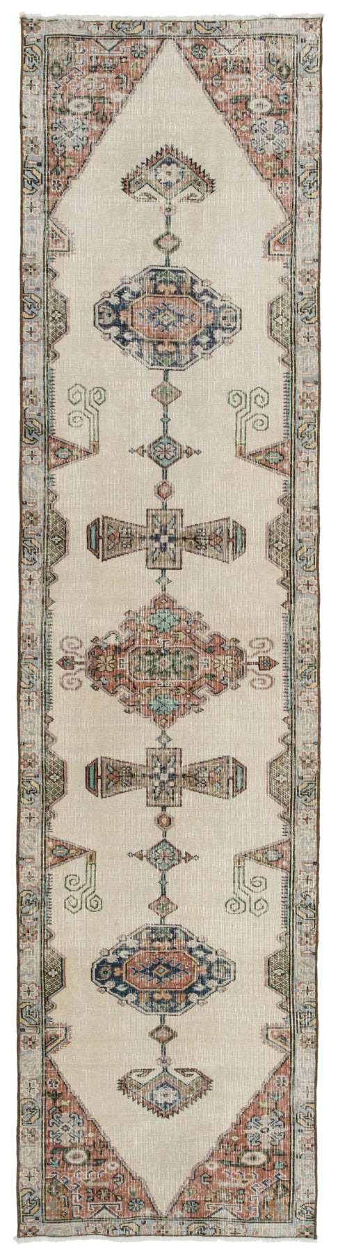 Vintage Distressed Runner Rug Aphi