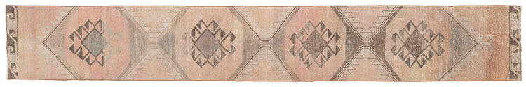 Vintage Turkish Runner Rug Damiran