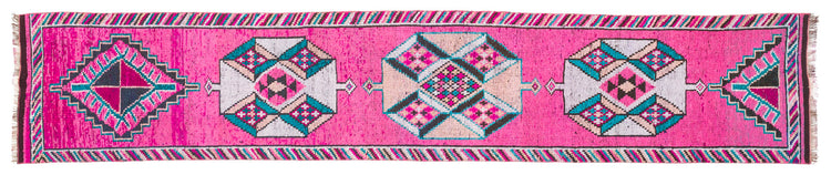 Vintage Turkish Runner Rug Tawfik