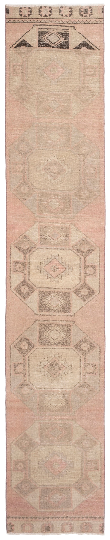 Vintage Turkish Runner Rug Dorukhan