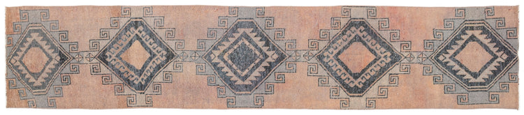 Vintage Turkish Runner Rug Rainer