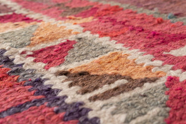 Vintage Turkish Runner Rug Janja