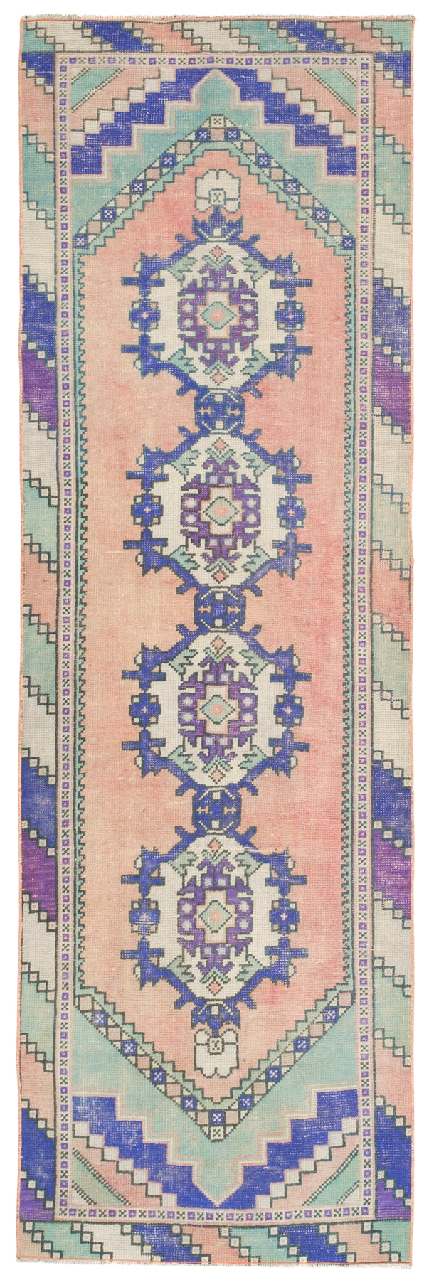 Vintage Turkish Runner Rug Dildora