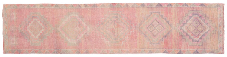 Vintage Turkish Runner Rug Florinka
