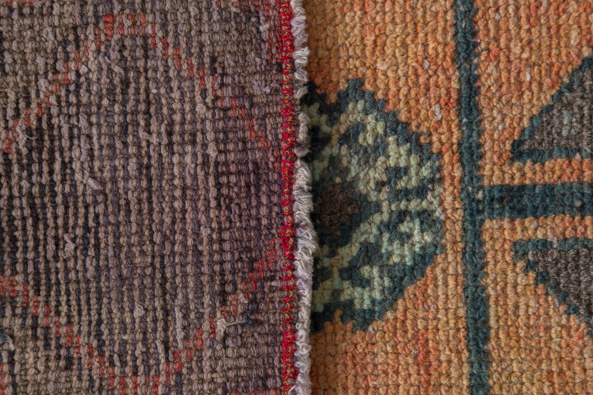 Vintage Turkish Runner Rug Davaris
