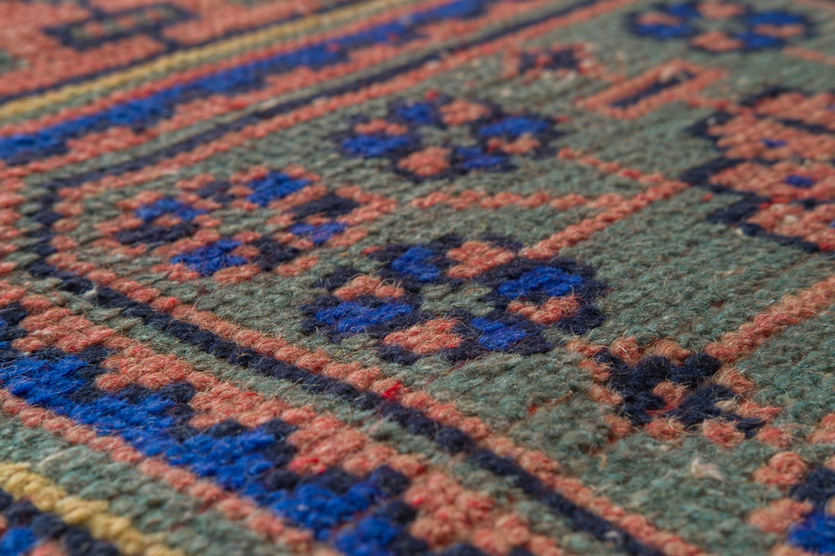 Vintage Turkish Runner Rug Syvis