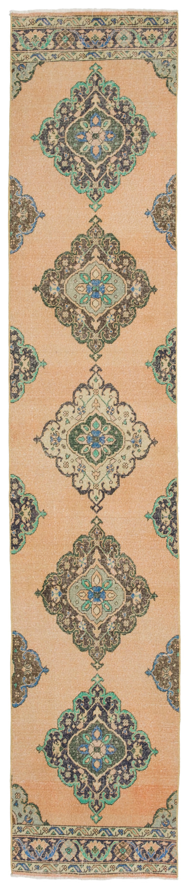 Vintage Distressed Runner Rug Ikelos