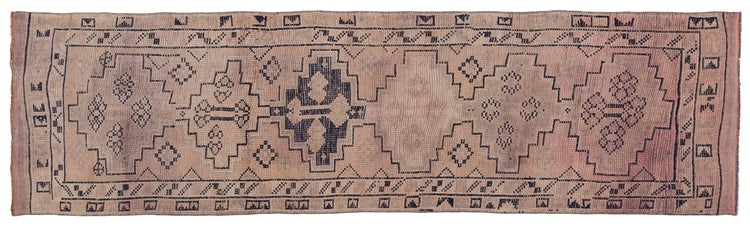 Vintage Turkish Runner Rug Kuam
