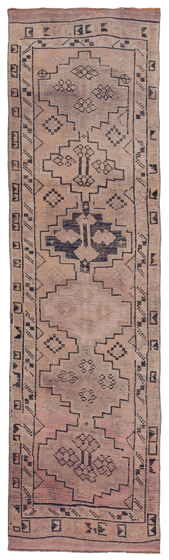 Vintage Turkish Runner Rug Kuam