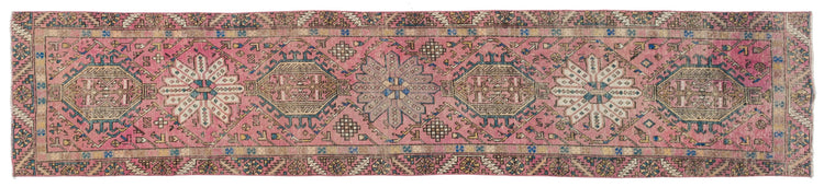 Vintage Turkish Runner Rug Yelmyar