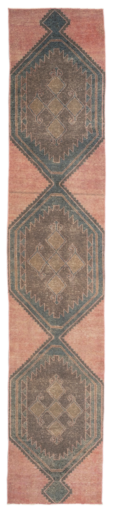 Vintage Turkish Runner Rug Zirina